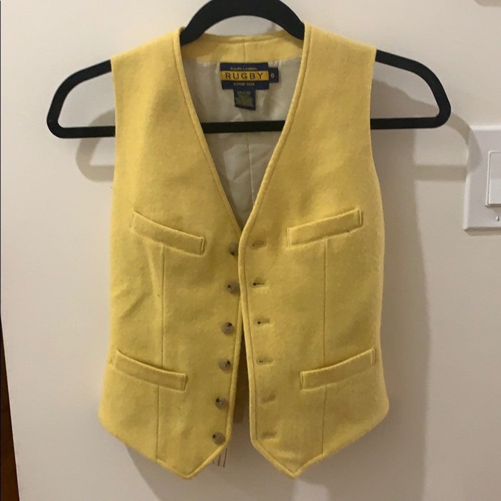 Rugby Ralph Lauren Yellow Vest